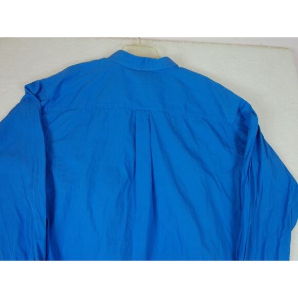 Cinch Shirt Mens XXL Button Down Blue Shirt Chest Pocket‎ Embroidered Logo - Picture 8 of 10